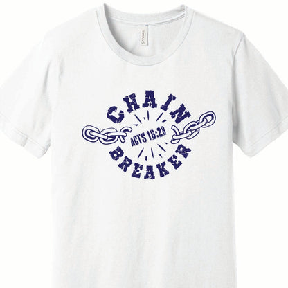 CHAIN BREAKER Theme shirt for 2025-26 BELLA+CANVAS® Unisex CVC Short Sleeve Tee
