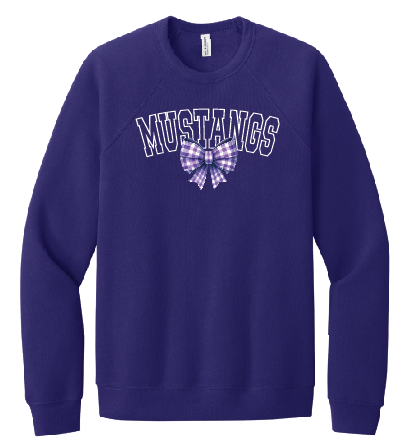 Mustangs Bow Crewneck