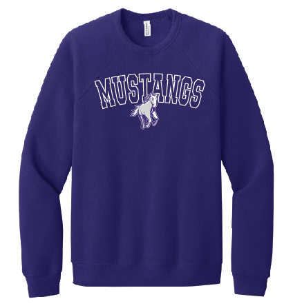 Horse Mustangs Crewneck