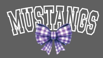 Mustangs Bow Crewneck